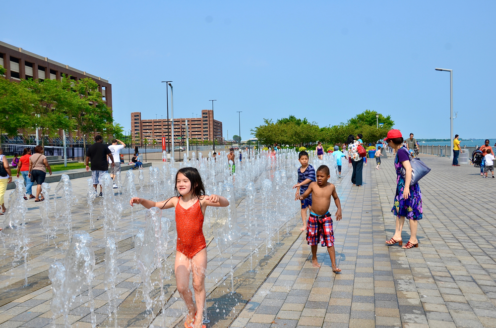 Summer in the City: Splash Pads, Free Festivals, and Outdoor Movies in Detroit