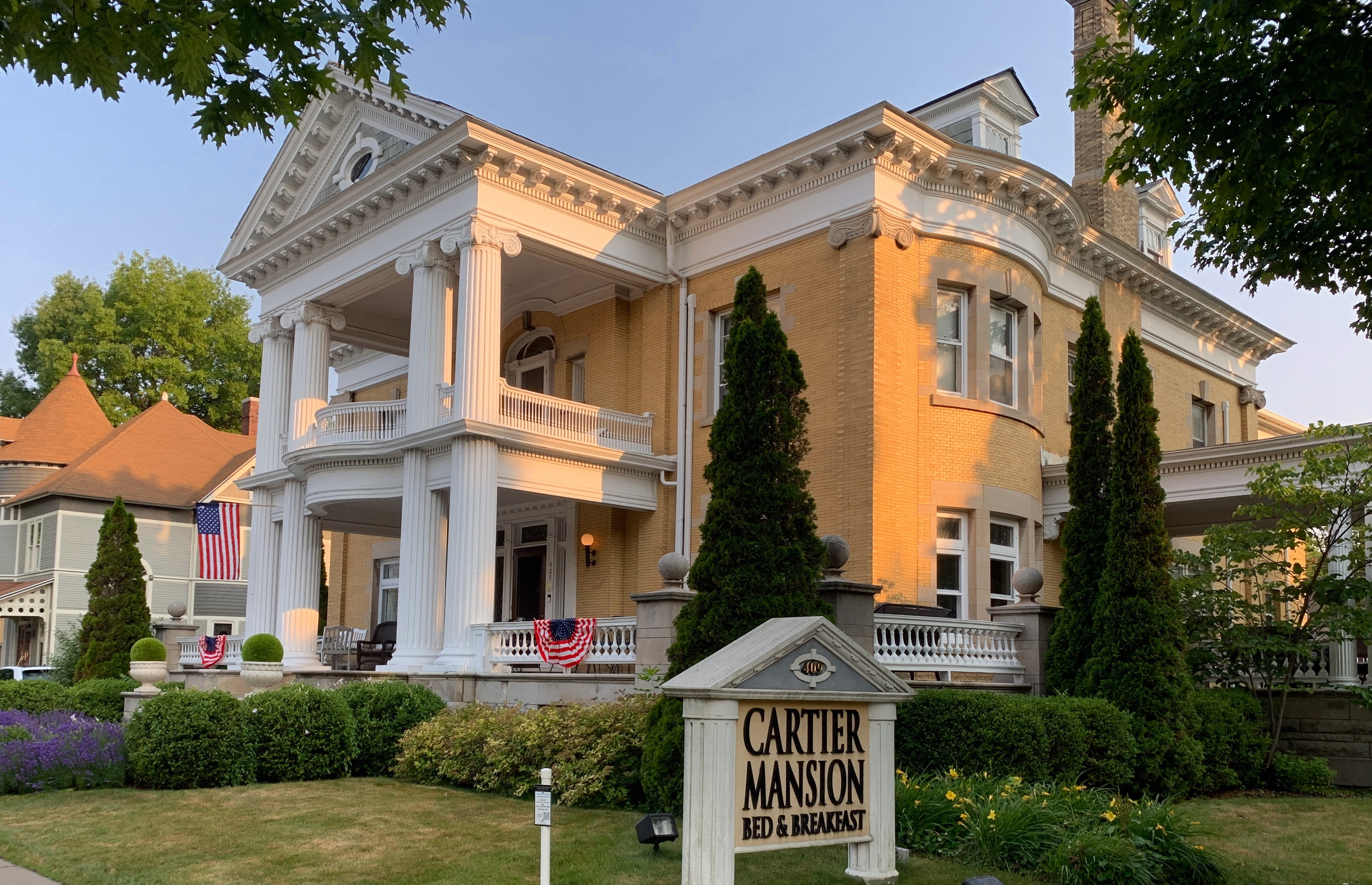 Cartier Mansion is up for Newsweek award for best historical bed and breakfast