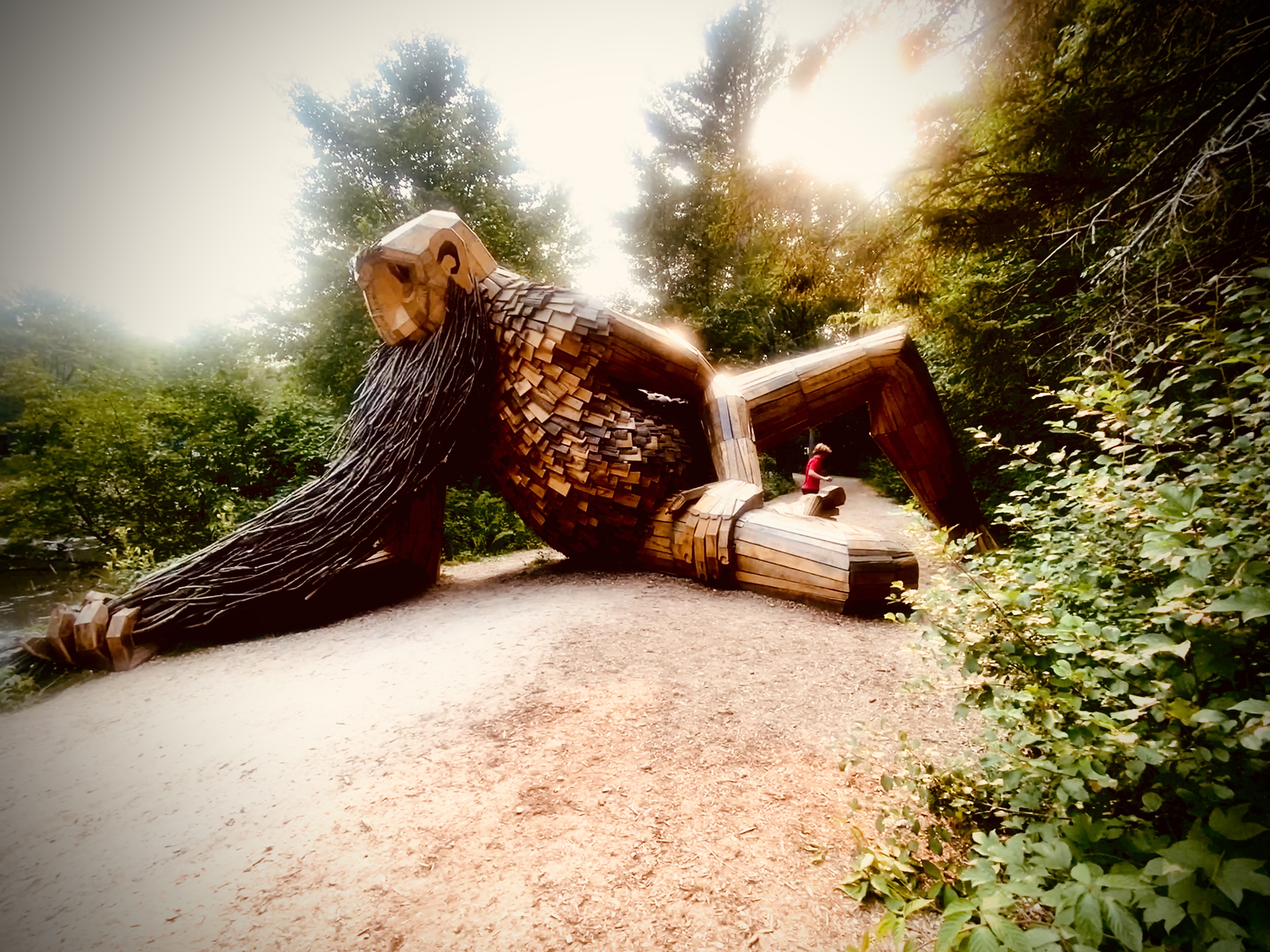 Thomas Dambo’s Giant Troll in Michigan: Family Day Trip Under 90 Minutes from Mackinac Bridge